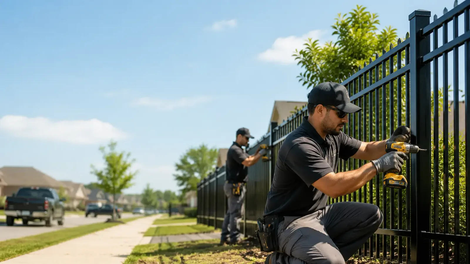 Metal Fence Installation in Godley, TX
